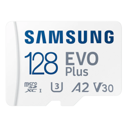 Samsung Evo Plus (2021) microSDXC 128GB Class 10 U3 V30 A2 UHS-I