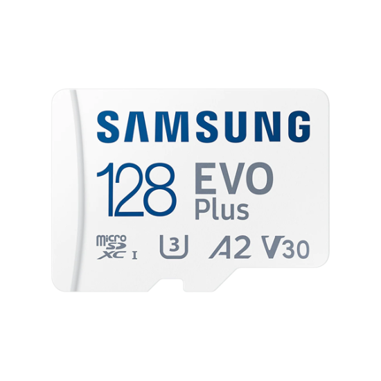 Samsung Evo Plus (2021) microSDXC 128GB Class 10 U3 V30 A2 UHS-I Samsung Evo Plus (2021) microSDXC 128GB Class 10 U3 V30 A2 UHS-I