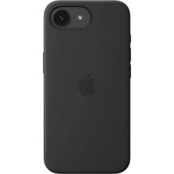 Apple iPhone 16e Silicone Case Black