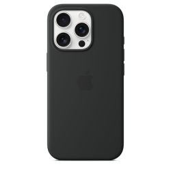 Apple iPhone 16 Pro Silicone Case with MagSafe Black
