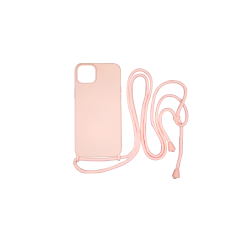 Vivid CrossBody Cover Apple iPhone 15 Plus Pink