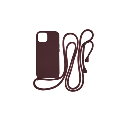 Vivid CrossBody Cover Apple iPhone 15 Wine Red