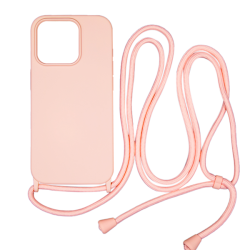 Vivid CrossBody Cover Apple iPhone 15 Pro Pink