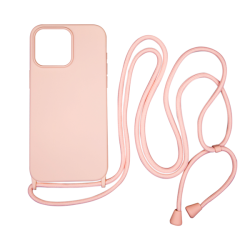 Vivid CrossBody Cover Apple iPhone 15 Pro Max Pink