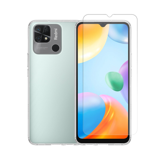 Vivid Set TPU Case + Tempered Glass Xiaomi Redmi 10C Transparent Vivid Set TPU Case + Tempered Glass Xiaomi Redmi 10C Transparent