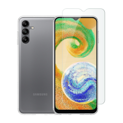 Vivid Set TPU Case + Tempered Glass Samsung Galaxy A04s