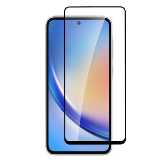 Vivid Full Face Tempered Glass Samsung Galaxy A35/A55 Black