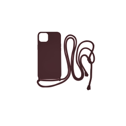 Vivid CrossBody Cover Apple iPhone 15 Plus Wine Red