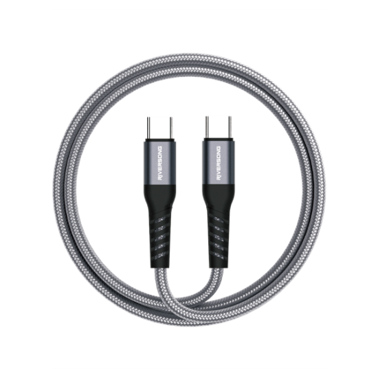 Riversong Cable Type-C to Type-C 100W Hercules C6 1.2m Gray