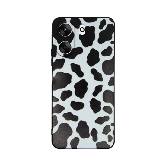Vivid Silicone Case Redmi 13C Leopard Black Vivid Silicone Case Redmi 13C Leopard Black