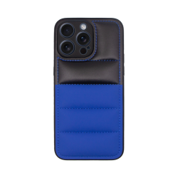 Vivid Puffer Back Cover Apple iPhone 15 Pro Max Blue/Black