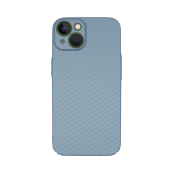 Vivid Carbon Fiber Case Apple iPhone 13 Blue