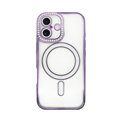 Vivid MagSafe Strass Case Apple iPhone 17 Purple