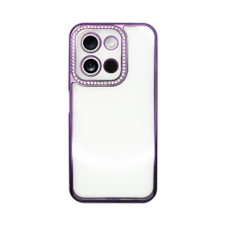 Vivid Strass Case Redmi 15C Purple
