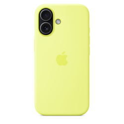 Apple iPhone 17 Silicone Case with MagSafe Neon Yellow