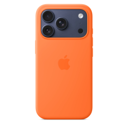 Apple iPhone 17 Pro Silicone Case with MagSafe Orange