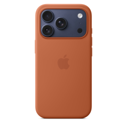 Apple iPhone 17 Pro Silicone Case with MagSafe Terra Cotta