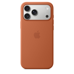 Apple iPhone 17 Pro Max Silicone Case with MagSafe Terra Cotta