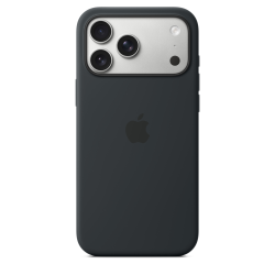 Apple iPhone 17 Pro Max Silicone Case with MagSafe Black Apple iPhone 17 Pro Max Silicone Case with MagSafe Black
