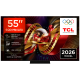 TCL 55C8L 4K Premium SQD-Mini LED TV (2026)