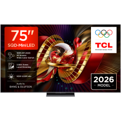 TCL 75C8L 4K Premium SQD-Mini LED TV (2026)