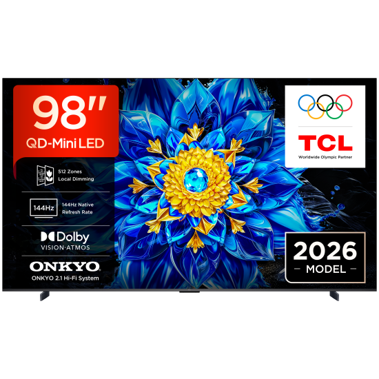 TCL 98P8L 4K  Premium QD-Mini LED TV (2026)