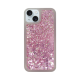Vivid Liquid Glitter Case Apple iPhone 15 Pink