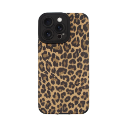 Vivid Silicone Case Apple iPhone 15 Leopard Yellow
