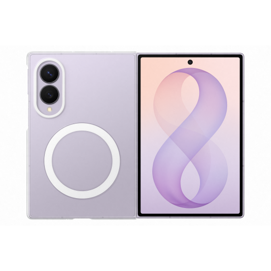 Samsung Clear Magnet Case Galaxy Z Fold 8 Transparent Samsung Clear Magnet Case Galaxy Z Fold 8 Transparent