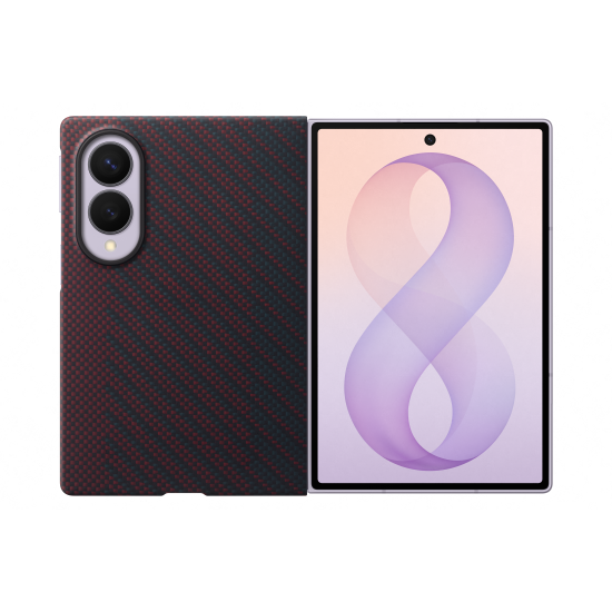 Samsung Carbon Magnet Case Galaxy Z Fold 8 Red Samsung Carbon Magnet Case Galaxy Z Fold 8 Red