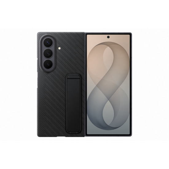 Samsung Carbon Standing Case Galaxy Z Fold 8 Ultra Black Samsung Carbon Standing Case Galaxy Z Fold 8 Ultra Black