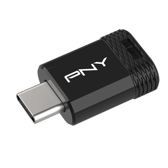 PNY Elite-X Fit USB Type-C USB 3.2 Gen 1 Flash Drive 64GB Black