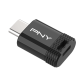 PNY Elite-X Fit USB Type-C USB 3.2 Gen 1 Flash Drive 64GB Black