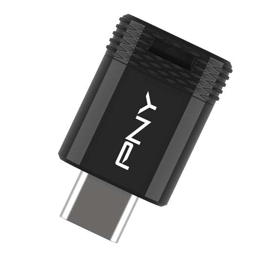 PNY Elite-X Fit USB Type-C USB 3.2 Gen 1 Flash Drive 64GB Black
