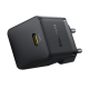 Baseus Palm Fast Charger 1C 20W EU Cluster Black Baseus Palm Fast Charger 1C 20W EU Cluster Black