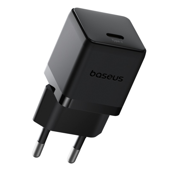 Baseus Palm Fast Charger 1C 20W EU Cluster Black Baseus Palm Fast Charger 1C 20W EU Cluster Black