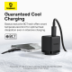 Baseus Palm Fast Charger 1C 20W EU Cluster Black Baseus Palm Fast Charger 1C 20W EU Cluster Black