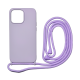 Vivid Silicone Cover Lace Apple iPhone 14 Pro Lilac