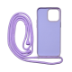 Vivid Silicone Cover Lace Apple iPhone 14 Pro Lilac