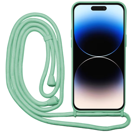 Vivid Silicone Cover Lace Apple iPhone 14 Pro Mint