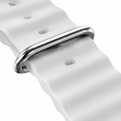 Vivid Watch Strap Silicone WB01 (49/45/44/42mm) White Vivid Watch Strap Silicone WB01 (49/45/44/42mm) White