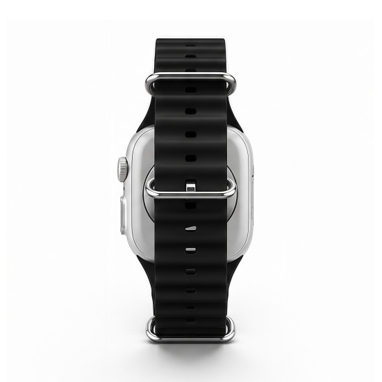 Vivid Watch Strap Silicone WB01 (49/45/44/42mm) Black Vivid Watch Strap Silicone WB01 (49/45/44/42mm) Black