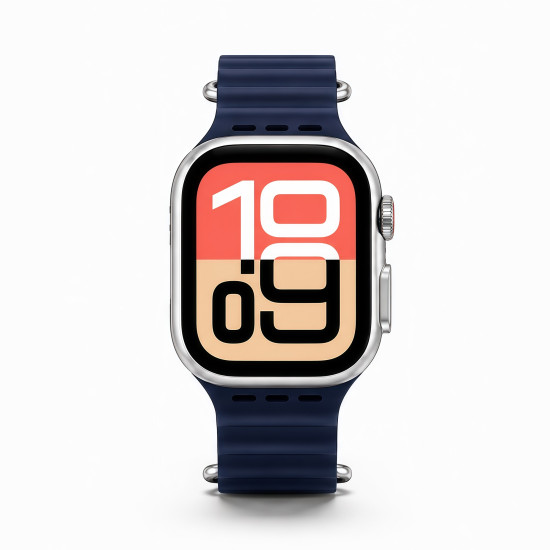 Vivid Watch Strap Silicone WB01 (49/45/44/42mm) Blue