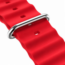 Vivid Watch Strap Silicone WB01 (49/45/44/42mm) Red Vivid Watch Strap Silicone WB01 (49/45/44/42mm) Red