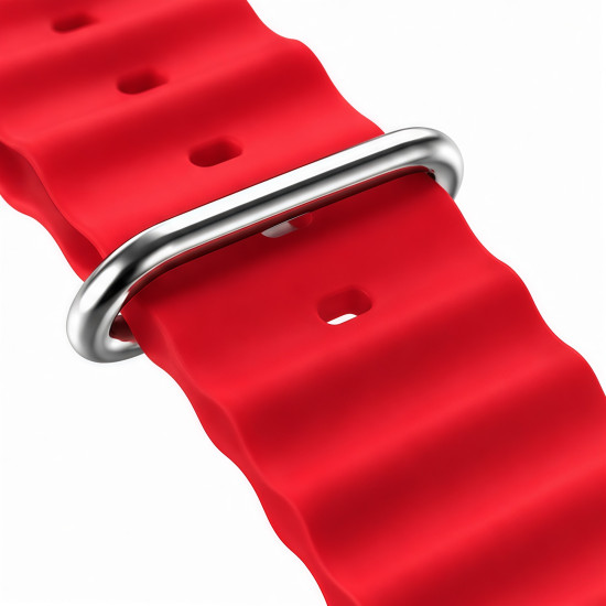 Vivid Watch Strap Silicone WB01 (49/45/44/42mm) Red