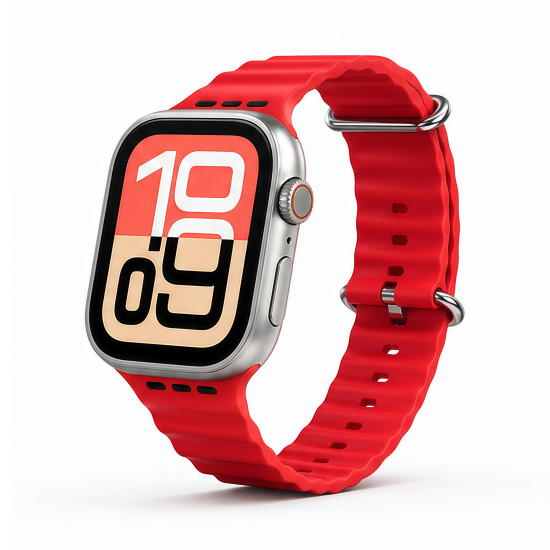 Vivid Watch Strap Silicone WB01 (49/45/44/42mm) Red