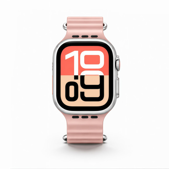 Vivid Watch Strap Silicone WB01 (49/45/44/42mm) Pink