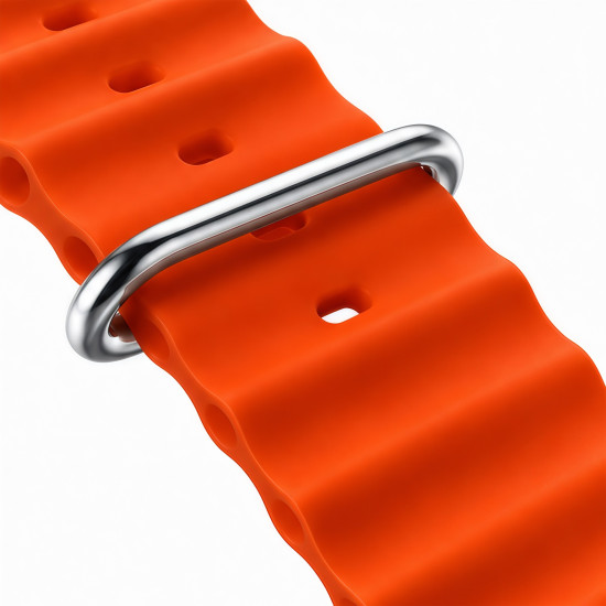 Vivid Watch Strap Silicone WB01 (49/45/44/42mm) Orange Vivid Watch Strap Silicone WB01 (49/45/44/42mm) Orange