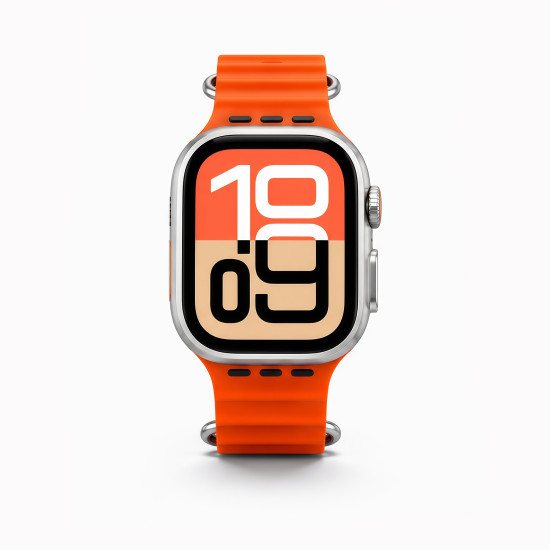 Vivid Watch Strap Silicone WB01 (49/45/44/42mm) Orange Vivid Watch Strap Silicone WB01 (49/45/44/42mm) Orange