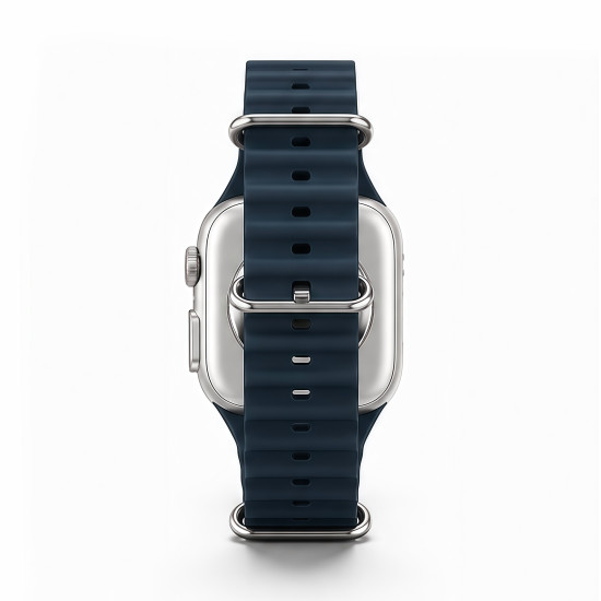 Vivid Watch Strap Silicone WB01 (49/45/44/42mm) Night Blue Vivid Watch Strap Silicone WB01 (49/45/44/42mm) Night Blue